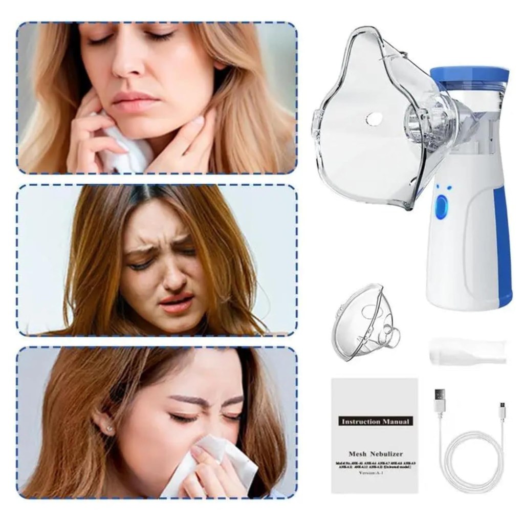 Mini Wireless Nebulizer for Kids & Adults