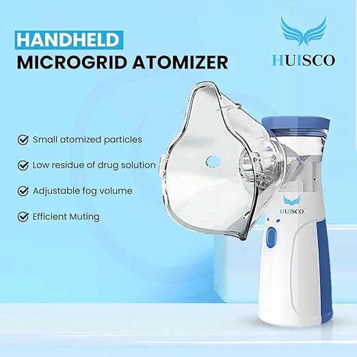Portable Ultrasonic Rechargeable Mesh Nebulizer Machine