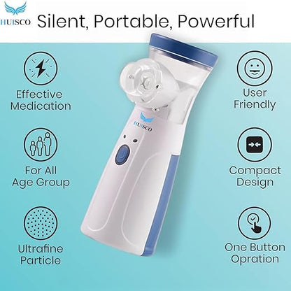 Portable Ultrasonic Rechargeable Mesh Nebulizer Machine