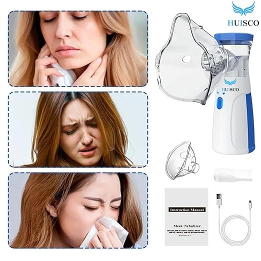 Portable Ultrasonic Rechargeable Mesh Nebulizer Machine