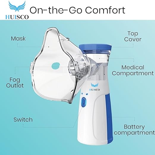 Portable Ultrasonic Rechargeable Mesh Nebulizer Machine